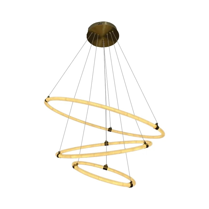 Dimmbare LED-Hängeleuchte LED/45W/230V 3000-6500K d 80 cm + Fernbedienung