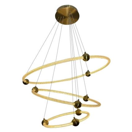 Dimmbare LED-Hängeleuchte LED/45W/230V 3000-6500K d 80 cm + Fernbedienung