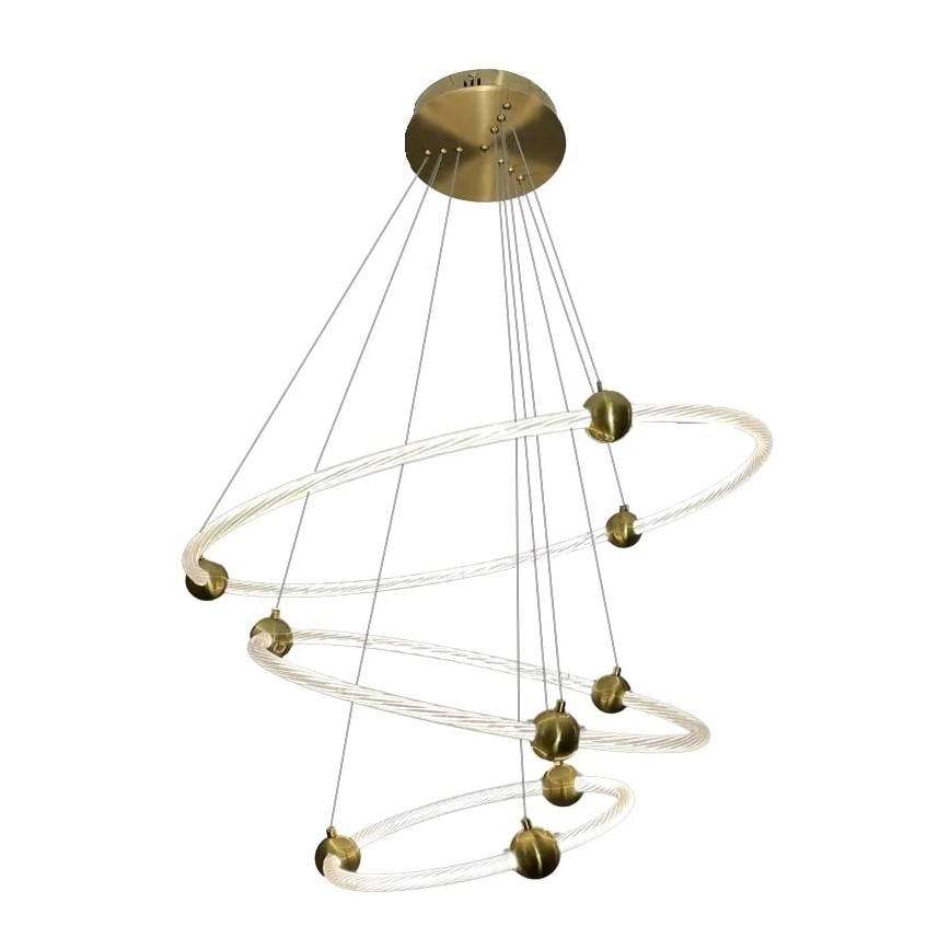 Dimmbare LED-Hängeleuchte LED/45W/230V 3000-6500K d 80 cm + Fernbedienung
