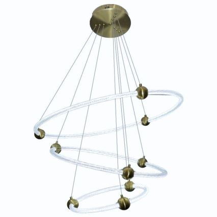 Dimmbare LED-Hängeleuchte LED/45W/230V 3000-6500K d 80 cm + Fernbedienung