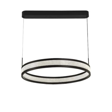 Dimmbare LED-Hängeleuchte LED/45W/230V 3000-6500K d 60 cm schwarz + Fernbedienung