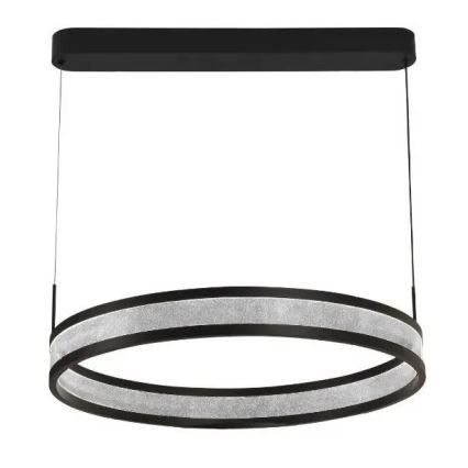 Dimmbare LED-Hängeleuchte LED/45W/230V 3000-6500K d 60 cm schwarz + Fernbedienung