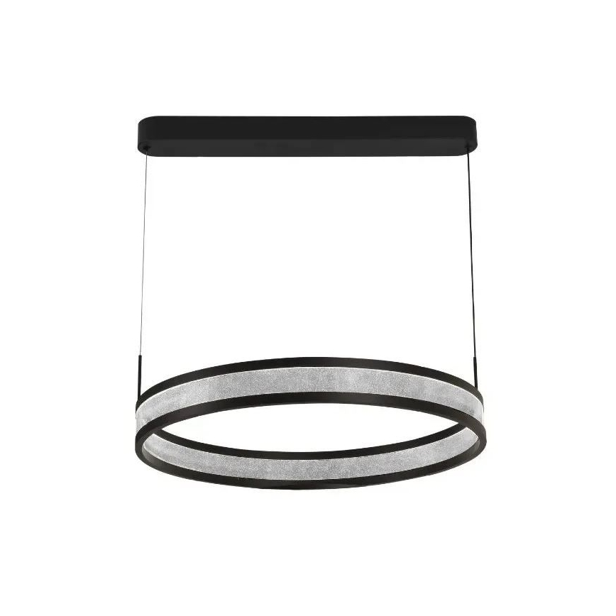 Dimmbare LED-Hängeleuchte LED/45W/230V 3000-6500K d 60 cm schwarz + Fernbedienung