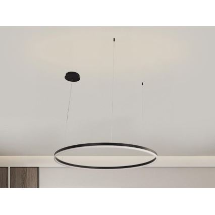 Dimmbare LED-Hängeleuchte LED/55W/230V 3000-6500K d 80 cm + Fernbedienung