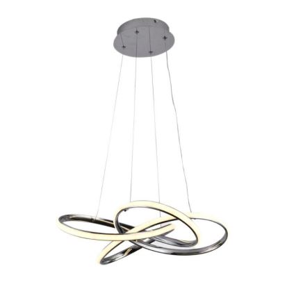 Dimmbare LED-Hängeleuchte LED/65W/230V 3000-6500K d 48 cm grau + Fernbedienung