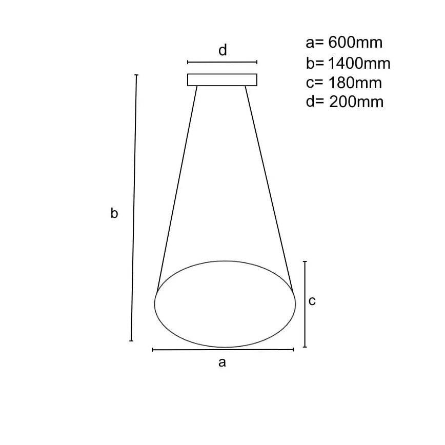 Dimmbare LED-Hängeleuchte LED/70W/230V 3000-6500K glänzendes Chrom + Fernbedienung