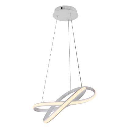 Dimmbare LED-Hängeleuchte LED/70W/230V 3000-6500K d 55 cm weiß + Fernbedienung
