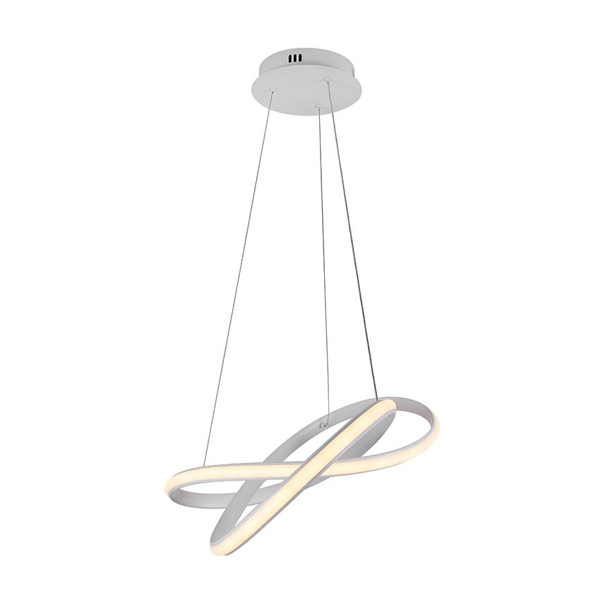 Dimmbare LED-Hängeleuchte LED/70W/230V 3000-6500K d 55 cm weiß + Fernbedienung