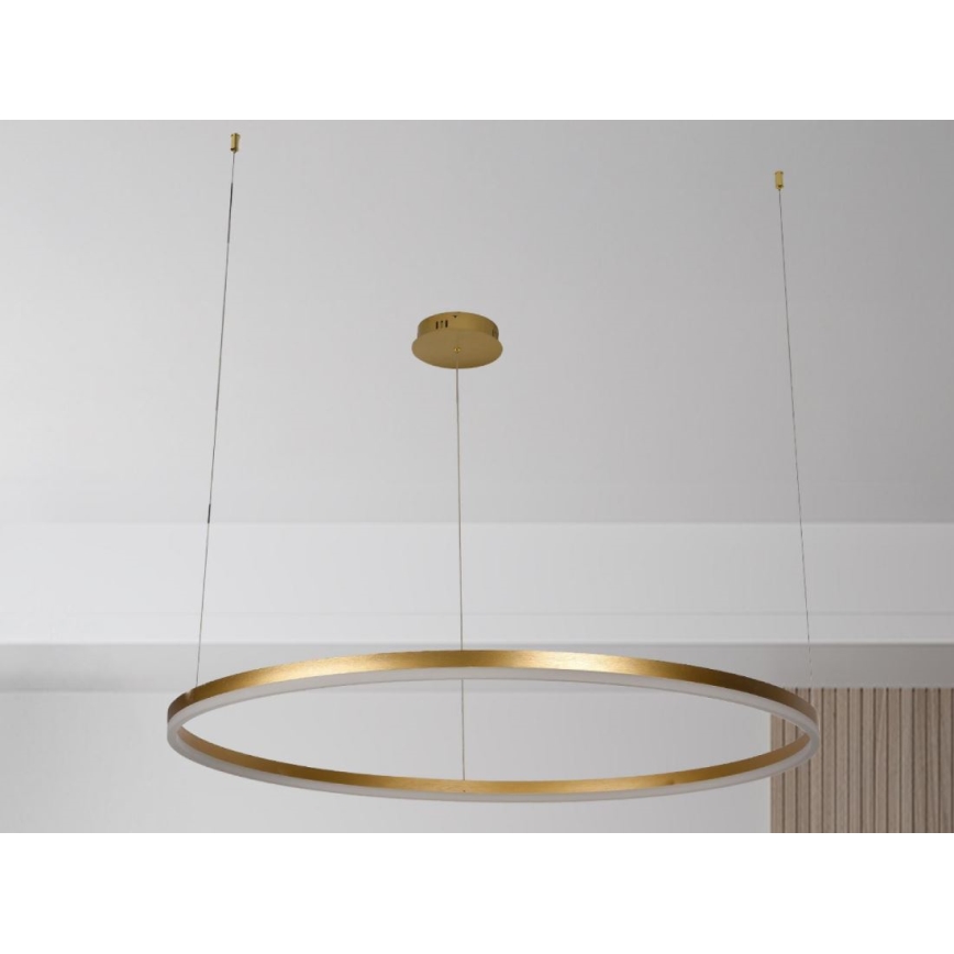 Dimmbare LED-Hängeleuchte LED/72W/230V 3000-6500K d 100 cm + Fernbedienung