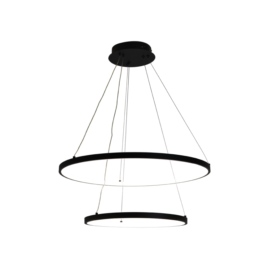 Dimmbare LED-Hängeleuchte LED/75W/230V 3000-6500K d 60 cm + Fernbedienung