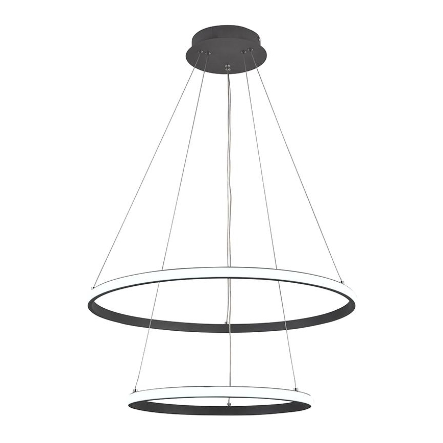Dimmbare LED-Hängeleuchte LED/75W/230V 3000-6500K d 60 cm + Fernbedienung