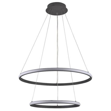 Dimmbare LED-Hängeleuchte LED/75W/230V 3000-6500K d 60 cm + Fernbedienung