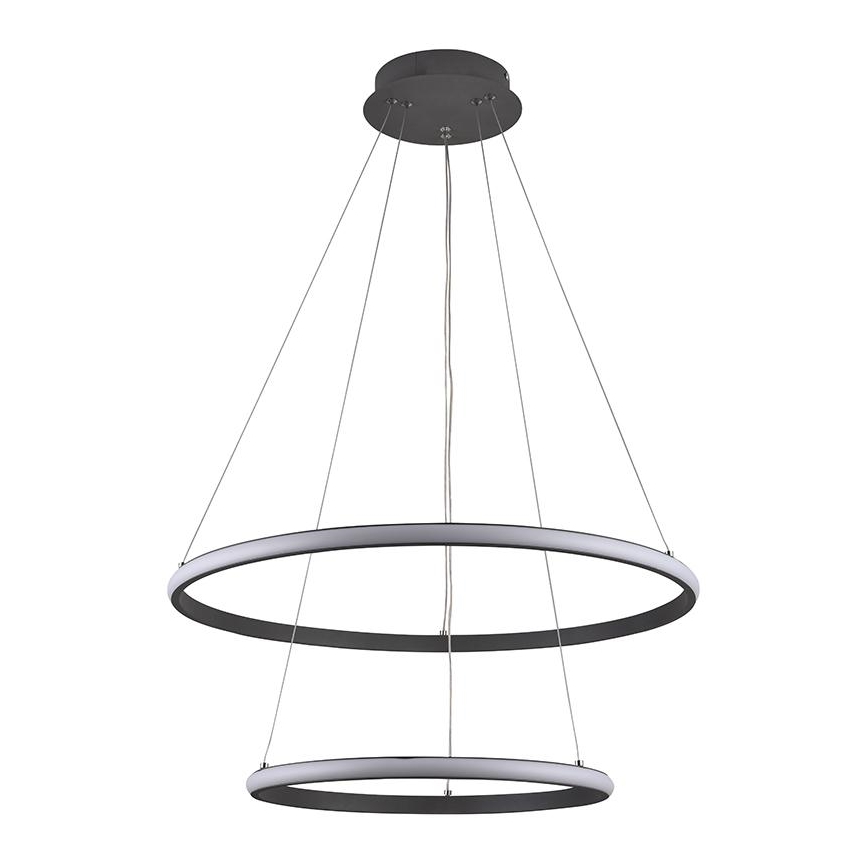 Dimmbare LED-Hängeleuchte LED/75W/230V 3000-6500K d 60 cm + Fernbedienung