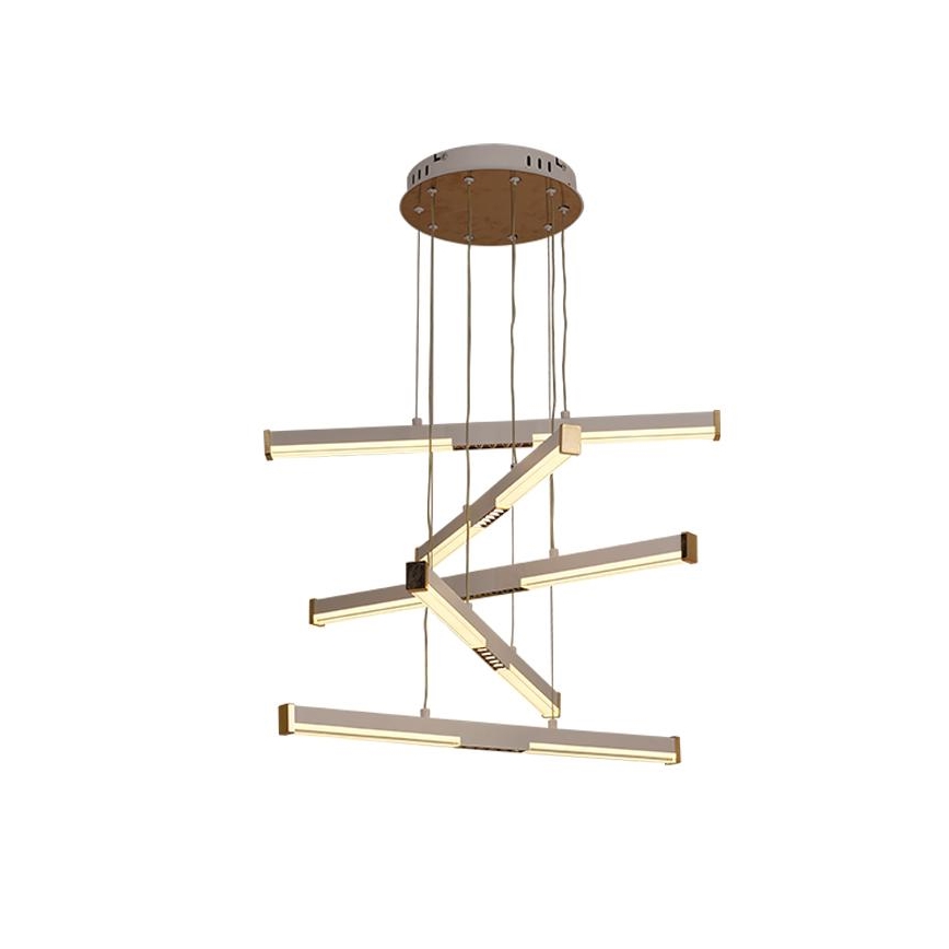 Dimmbare LED-Hängeleuchte LED/75W/230V 3000-6500K d 60 cm + Fernbedienung