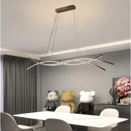 Dimmbare LED-Hängeleuchte LED/80W/230V 3000-6500K + Fernbedienung