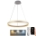 Dimmbare LED-Hängeleuchte LED/85W/230V 3000-6500K d 60 cm + Fernbedienung