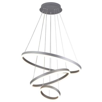 Dimmbare LED-Hängeleuchte LED/85W/230V 3000-6500K d 60 cm d 60 cm + Fernbedienung