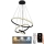 Dimmbare LED-Hängeleuchte LED/90W/230V 3000-6500K d 60 cm + Fernbedienung