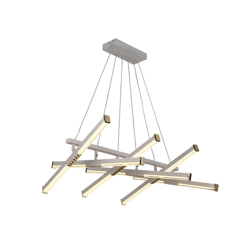 Dimmbare LED-Hängeleuchte LED/90W/230V 3000-6500K d 80 cm + Fernbedienung