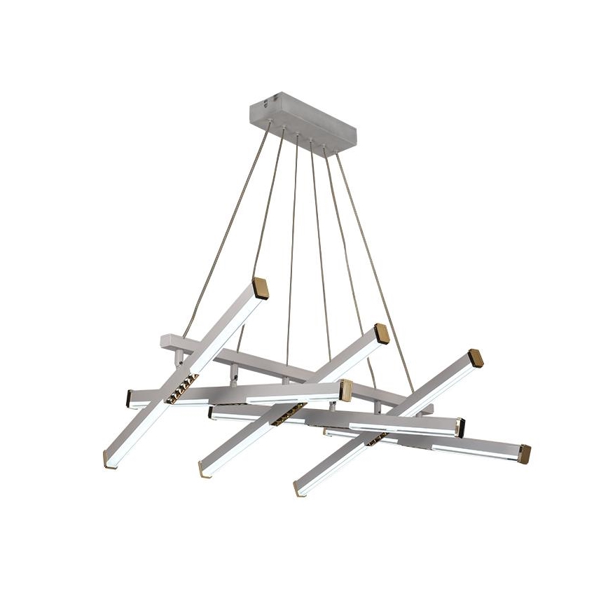 Dimmbare LED-Hängeleuchte LED/90W/230V 3000-6500K d 80 cm + Fernbedienung