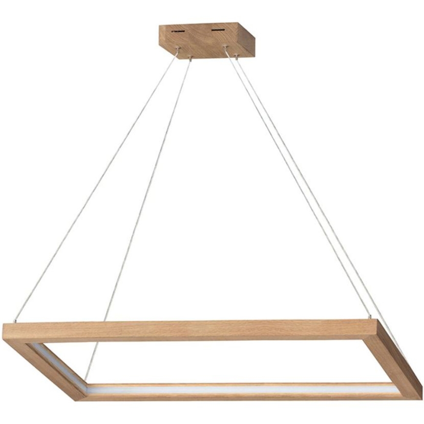 Dimmbare LED-Hängeleuchte LEGNO LED/31,5W/230V Eiche