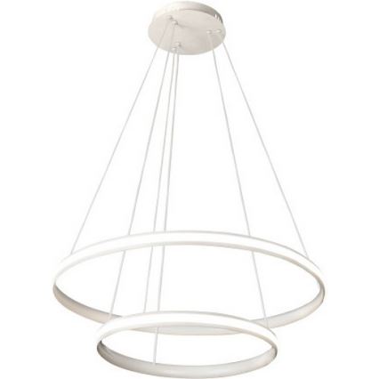 Dimmbare LED-Pendelleuchte an Drahtseil LED/90W/230V 3000-6500K Ø 60 cm + Fernbedienung