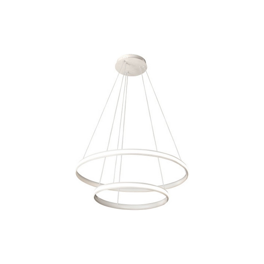 Dimmbare LED-Pendelleuchte an Drahtseil LED/90W/230V 3000-6500K Ø 60 cm + Fernbedienung