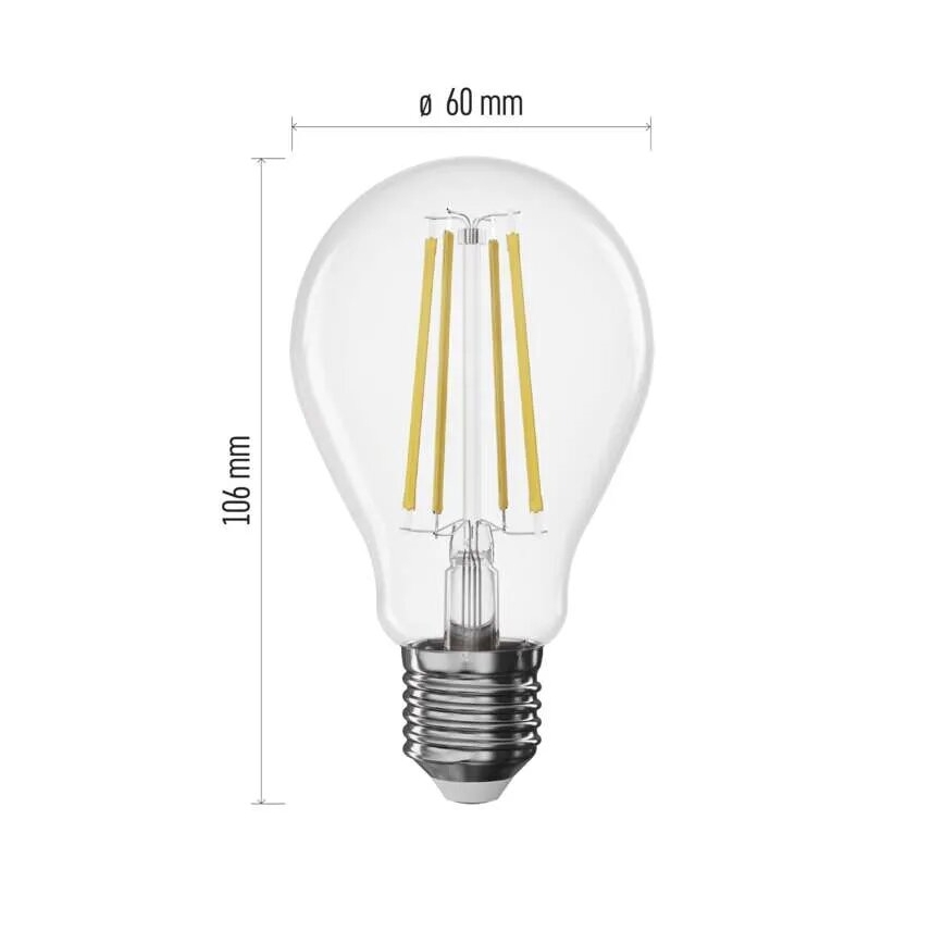 Dimmbare LED-Lampe FILAMENT A60 E27/7,5W/230V 4000K