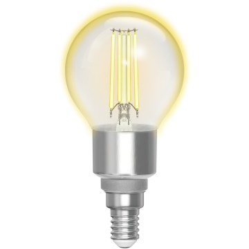 Dimmbare LED-Lampe FILAMENT G45 E14/4,5W/230V 2700-6500K Wi-Fi - Aigostar