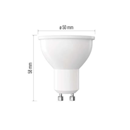 Dimmbare LED-Lampe MR16 GU10/7W/230V 4000K