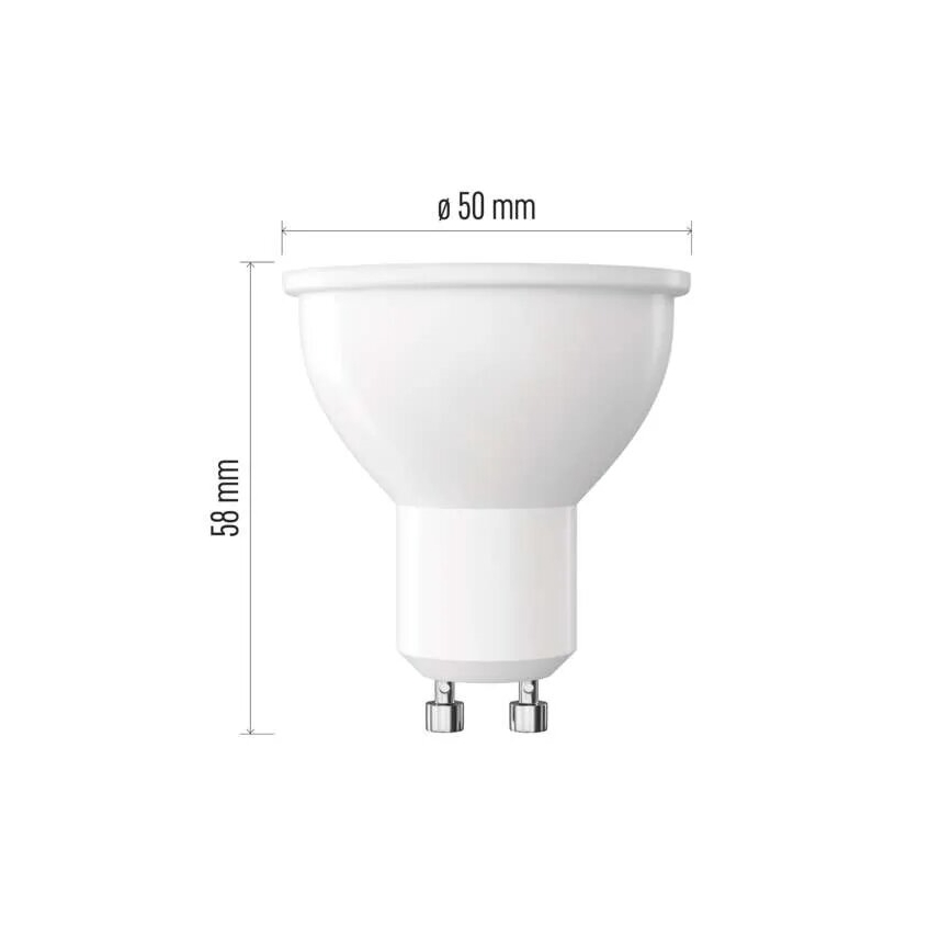 Dimmbare LED-Lampe MR16 GU10/7W/230V 4000K