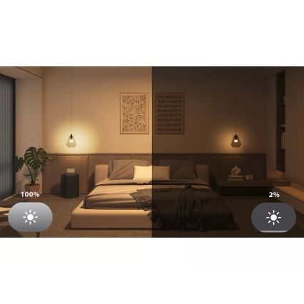 Dimmbares LED-Leuchtmittel Philips Hue White And Color Ambiance Essential E27/8W/230V 2200-6500K