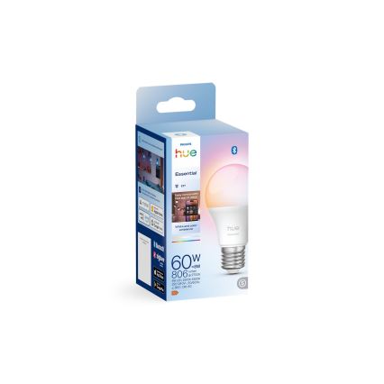 Dimmbares LED-Leuchtmittel Philips Hue White And Color Ambiance Essential E27/8W/230V 2200-6500K