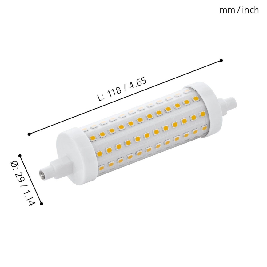 Dimmbare LED-Lampe R7S/12W/230V 2700K 118 mm - Eglo 11833