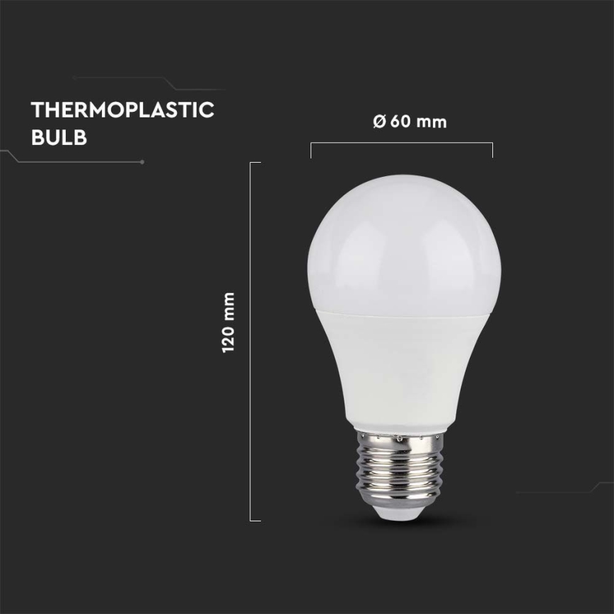 Dimmbare LED-Lampe SAMSUNG CHIP A60 E27/11W/230V 3000K