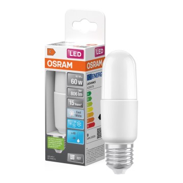 Dimmbare LED-Lampe STICK E27/8,5W/230V 4000K - Osram