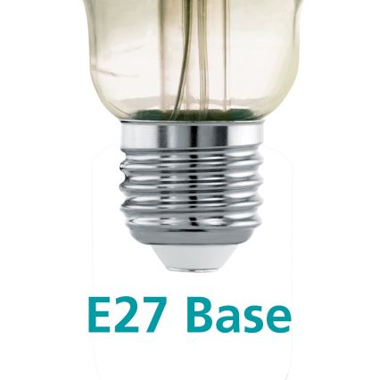 Dimmbare LED-Lampe VINTAGE E27/4W/230V 3000K - Eglo 12599