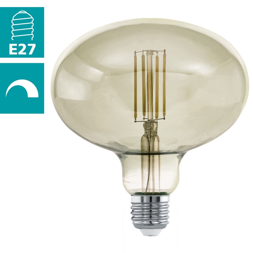 Dimmbare LED-Lampe VINTAGE E27/4W/230V 3000K - Eglo 12599
