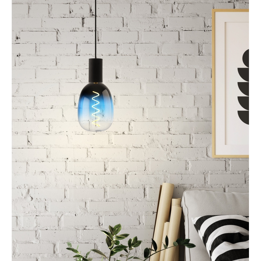 Dimmbare LED-Lampe VINTAGE T120 E27/4W/230V 2000K blau - Eglo 110224