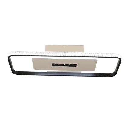 Dimmbare LED-Deckenleuchte LED/75W/230V 3000-6500K weiß/schwarz + Fernbedienung