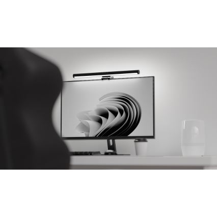 Dimmbare LED-Monitorbeleuchtung LEVANO LED/5W/5V 3000-6000K schwarz