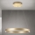 Dimmbare LED-Pendelleuchte an Seil KOLK LED/60W/230V 2700/3000/4000K Ø 60 cm gold