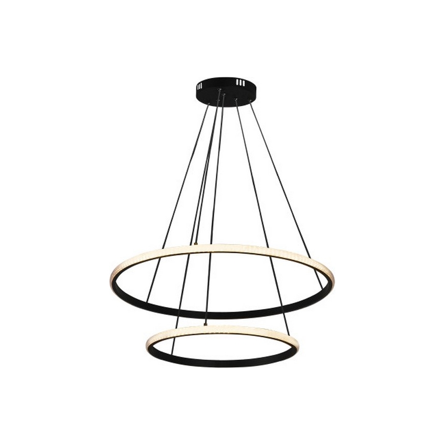 LED-dimmbare Pendelleuchte an Kabel LED/55W/230V 3000-6500K Ø 60 cm + Fernbedienung