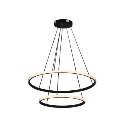 LED-dimmbare Pendelleuchte an Kabel LED/55W/230V 3000-6500K Ø 60 cm + Fernbedienung