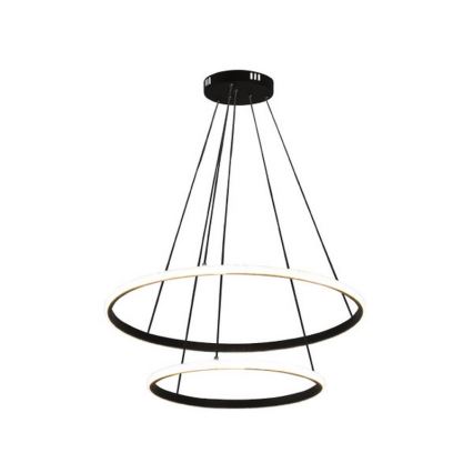 LED-dimmbare Pendelleuchte an Kabel LED/55W/230V 3000-6500K Ø 60 cm + Fernbedienung