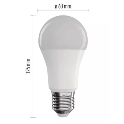 Dimmbare LED-RGB-Glühbirne GoSmart A60 E27/11W/230V 2700-6500K Tuya