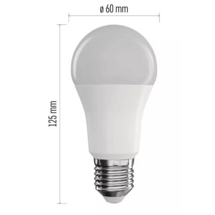 Dimmbare LED-RGB-Glühbirne GoSmart A60 E27/11W/230V 2700-6500K Wi-Fi Tuya