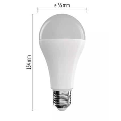 Dimmbare LED-RGB-Glühbirne GoSmart A65 E27/14W/230V 2700-6500K Tuya