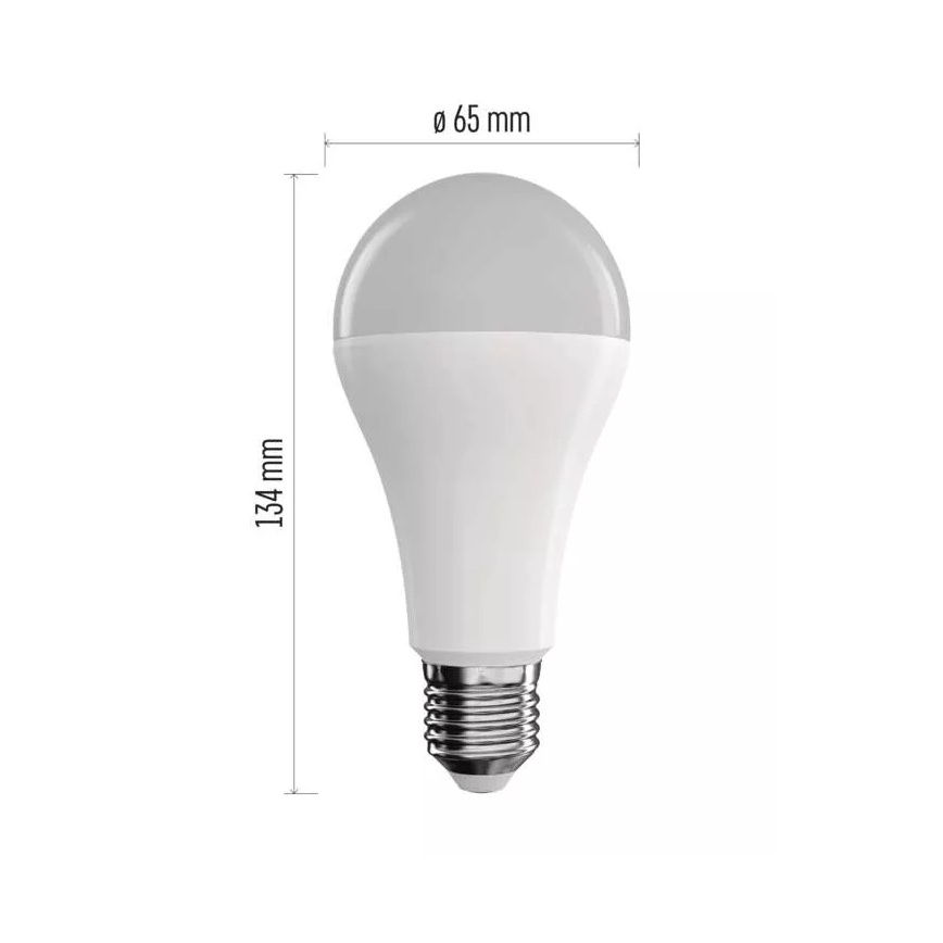Dimmbare LED-RGB-Glühbirne GoSmart A65 E27/14W/230V 2700-6500K Tuya