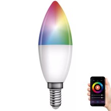 Dimmbare LED-RGB-Glühbirne GoSmart E14/4,8W/230V 2700-6500K Wi-Fi Tuya
